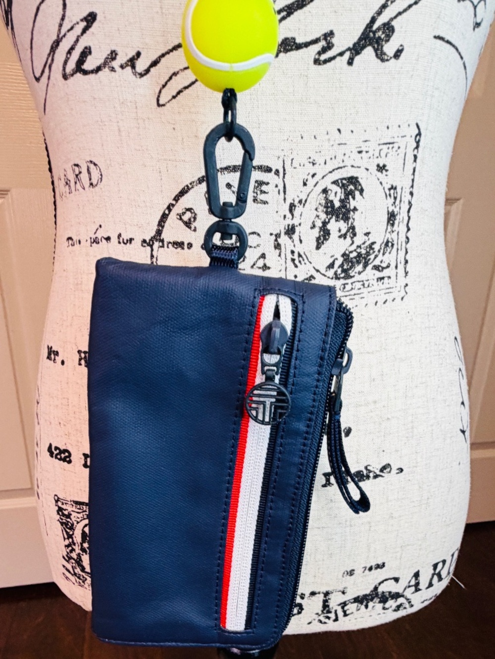 Tory Burch Sport Navy Blue Crossbody Bag/Lanyard